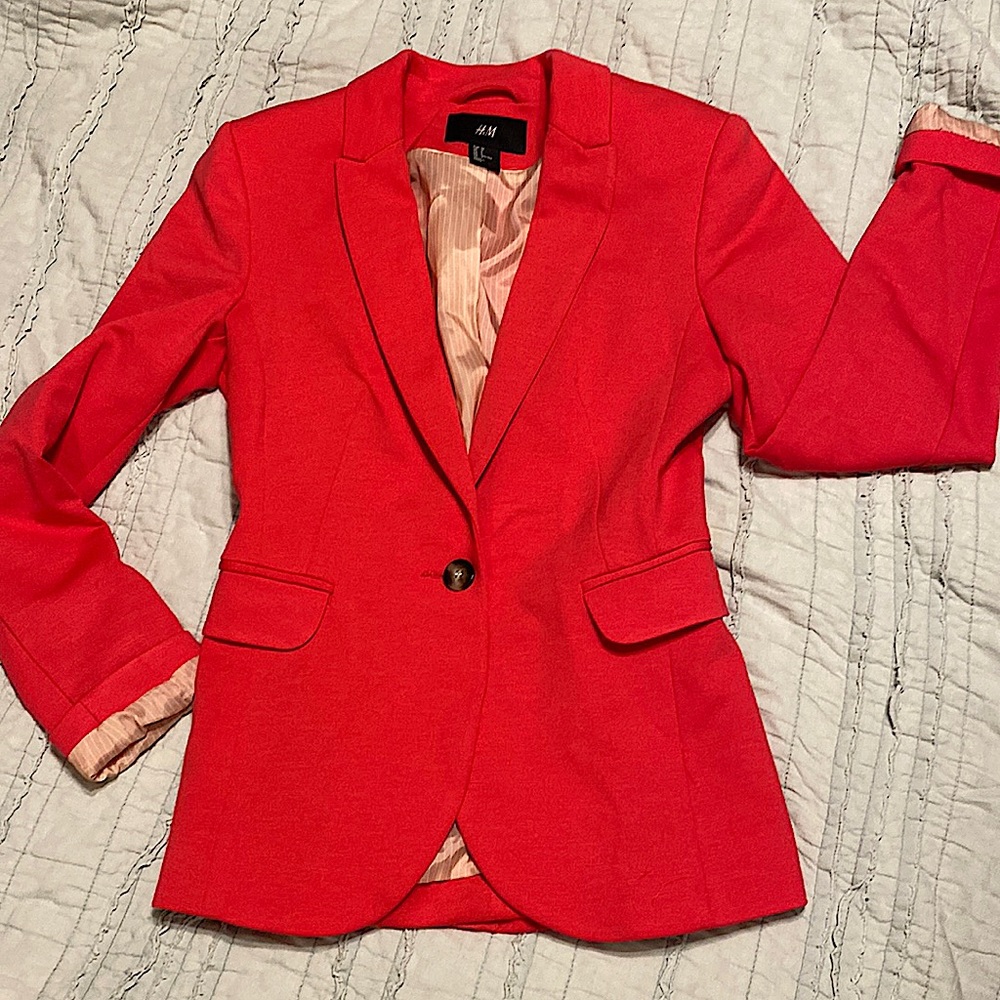 Pink blazer
